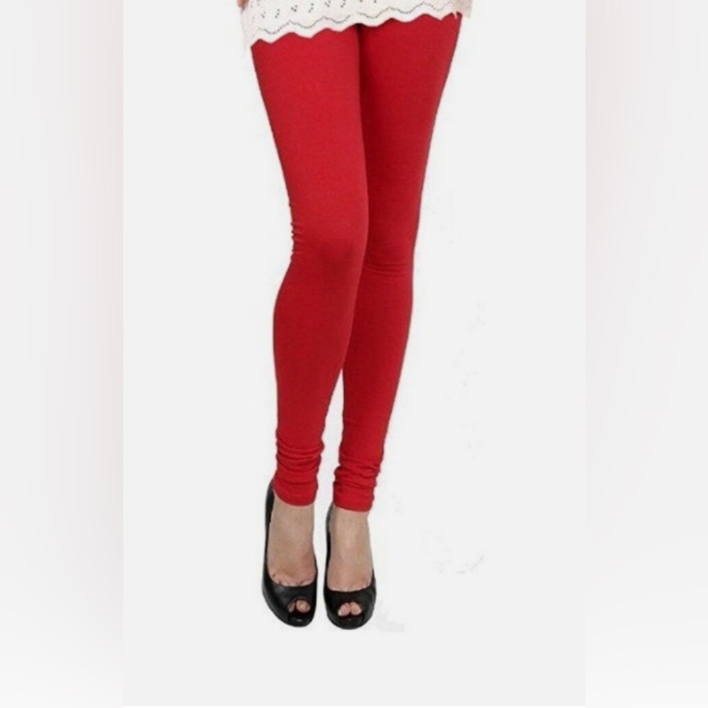 Indian Women's 100% Cotton Churidar Leggings Yoga Pants Bottom Casual Trousers.